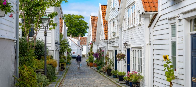 Altstadt von Stavanger © FotoKnoff / Sven-Erik Knoff - Visit Region Stavanger