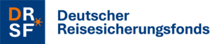 Logo Deutscher Reisesicherungsfonds mit Schriftzug