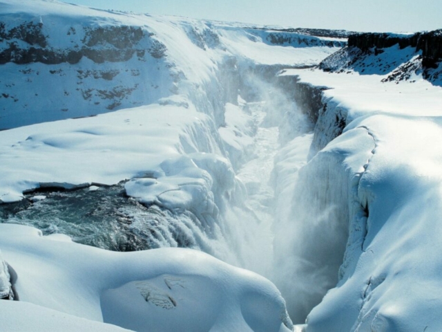 Gullfoss im Winter © Visit Iceland