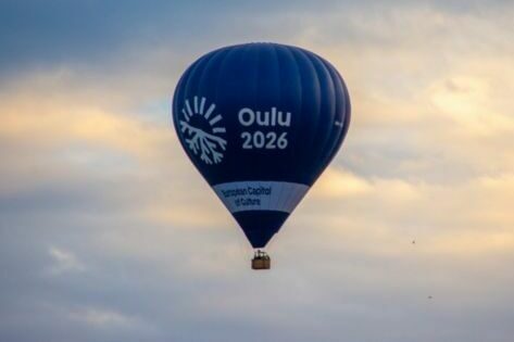 Heißluftballon in Oulu © CR Oulu August Festivals / Konsta Vähäkuopus